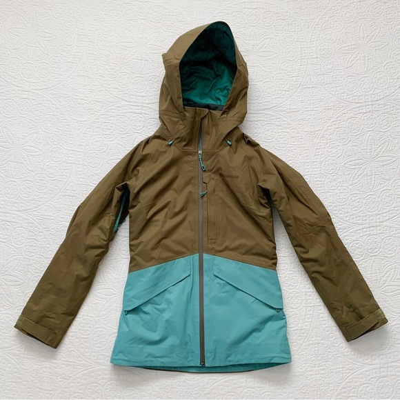 Patagonia Women's‎ Insulated Snowbelle Jacket, Cargo Green - Picture 1 of 11